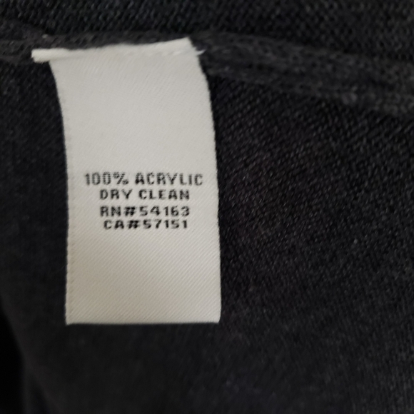 Eliza J Dark Gray Long Sleeve Fit & Flare Knit Dress With Embellishments - Picture 9 of 9